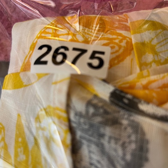 Womens Sweet Magnolia V Neck Butterfly Midi Dress Tiered Boho M Viscose NWT - Picture 10 of 10